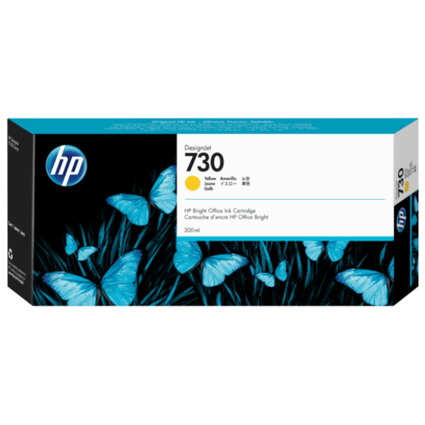 HP 730 žuti kertridž (P2V70A) 0