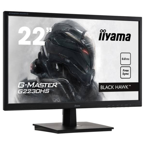 IIYAMA monitor G-Master Black Hawk G2230HS-B1 1