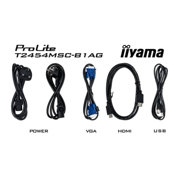 IIYAMA monitor ProLite T2454MSC-B1AG 8