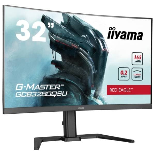 IIYAMA zakrivljeni monitor G-Master Red Eagle GCB3280QSU-B1 1