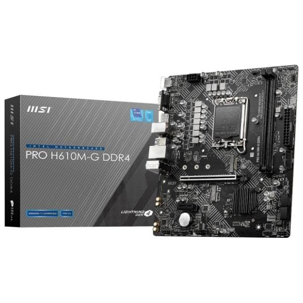 MSI PRO H610M-G DDR4 matična ploča 0