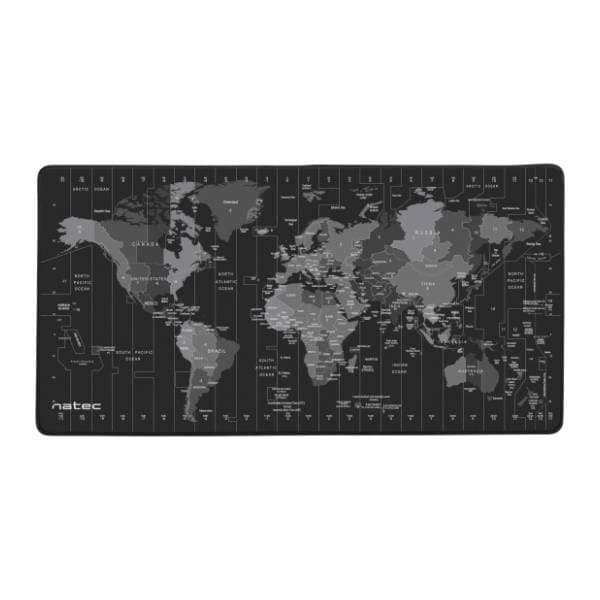 NATEC podloga za miša Time Zone Map Maxi NPO-1199 0