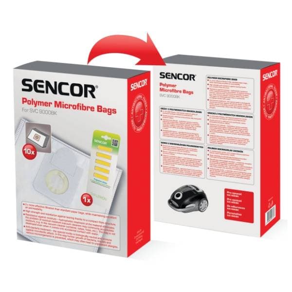 SENCOR SVC 90XX kese za usisivač + mirisni filteri 0