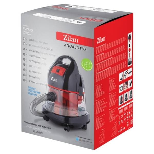 ZILAN usisivač za suvo i mokro usisavanje ZLN8945BK 1
