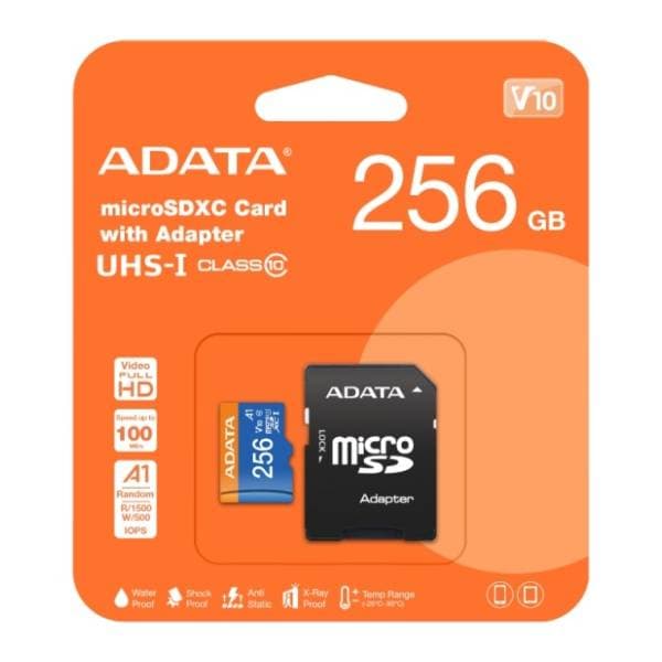 A-DATA memorijska kartica 256GB AUSDX256GUICL10A1-RA1 2