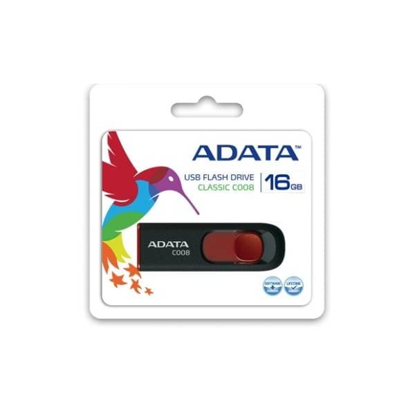 A-DATA USB flash memorija 16GB AC008-16G-RKD 1