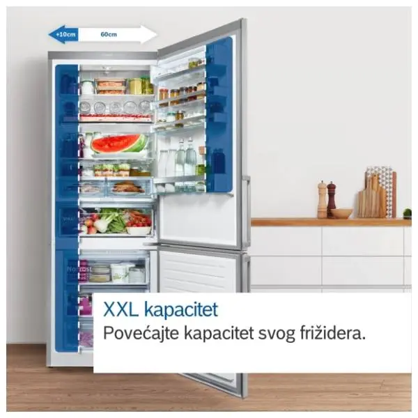 BOSCH kombinovani frižider KGN49VICT 7