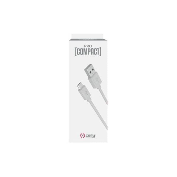 CELLY konverter kabl USB-A na Micro USB (m/m) 1m beli 2