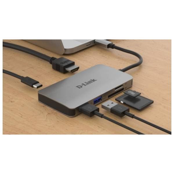 D-Link USB Hub DUB-M610 6-in-1 4