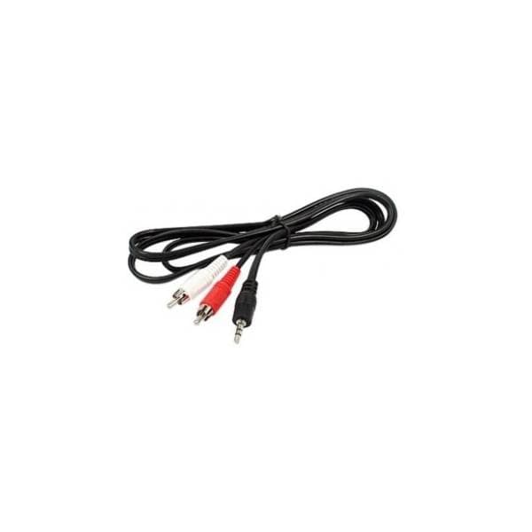 E-GREEN konverter kabl 3.5mm na 2x RCA (m/m) 3m 0