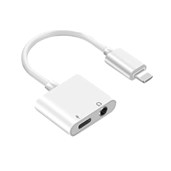 FAST ASIA konverter Lightning (m) na 3.5mm (ž) + Lightning (ž) 1