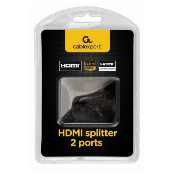GEMBIRD adapter HDMI (ž) na 2xHDMI (ž) 3