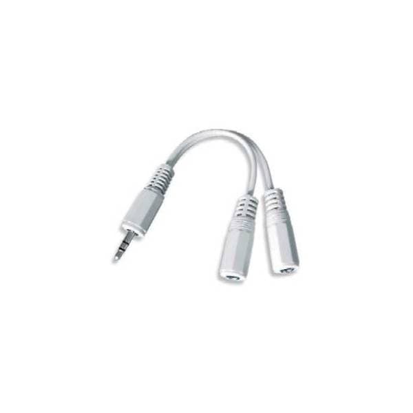 GEMBIRD konverter 3.5mm (m) na 2x 3.5mm (ž) 0