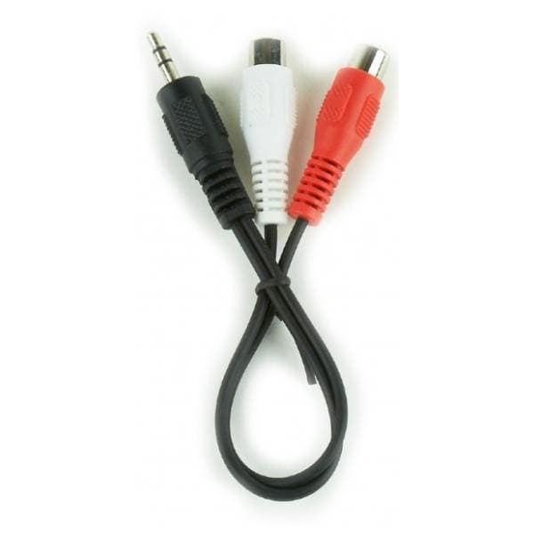 GEMBIRD konverter 3.5mm (m) na 2xRCA (ž) 2