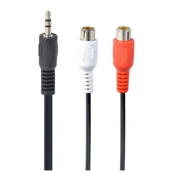 GEMBIRD konverter 3.5mm (m) na 2xRCA (ž) 1