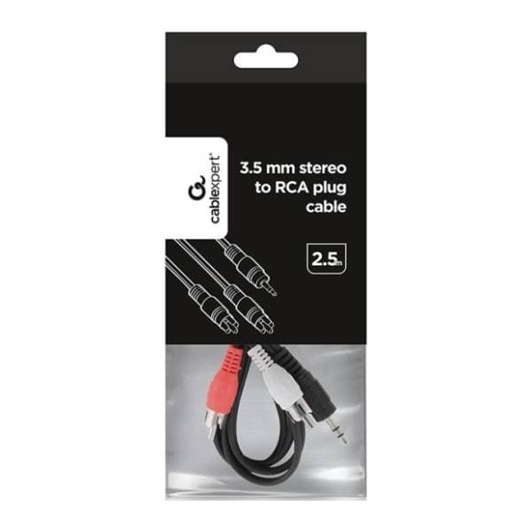 GEMBIRD konverter kabl 3.5mm na 2xRCA (m/m) 2.5m 3