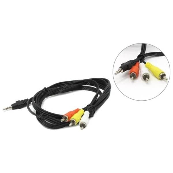GEMBIRD konverter kabl 3.5mm na 3xRCA (m/m) 2m 1