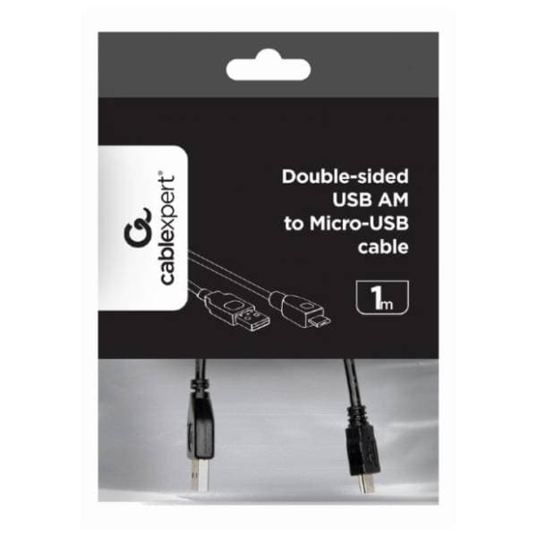 GEMBIRD konverter kabl dvostrani USB-A 2.0 na Micro USB 2.0 (m/m) 1m 5