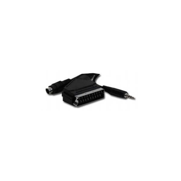 GEMBIRD konverter kabl SCART na S-Video + 3.5mm (m/m+m) 10m 0