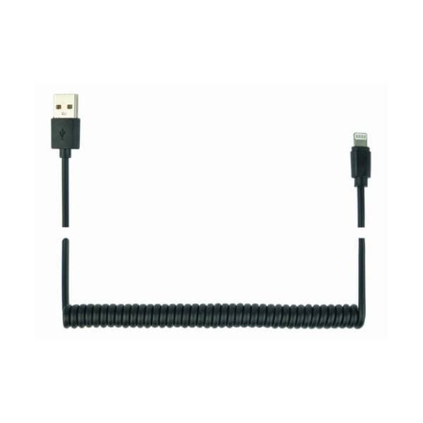 GEMBIRD konverter kabl USB-A 2.0 na Lightning (m/m) 1.5m spiralni 1