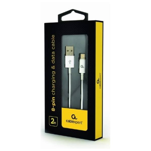 GEMBIRD konverter kabl USB-A 2.0 na Lightning (m/m) 2m beli 1