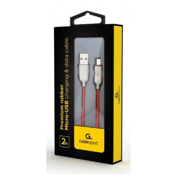 GEMBIRD konverter kabl USB-A 2.0 na Micro USB-B 2.0 (m/m) 2m crveni 1