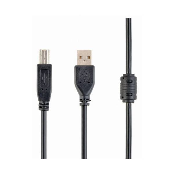 GEMBIRD konverter kabl USB-A 2.0 na USB-B 2.0 (m/m) 1.8m crni 1