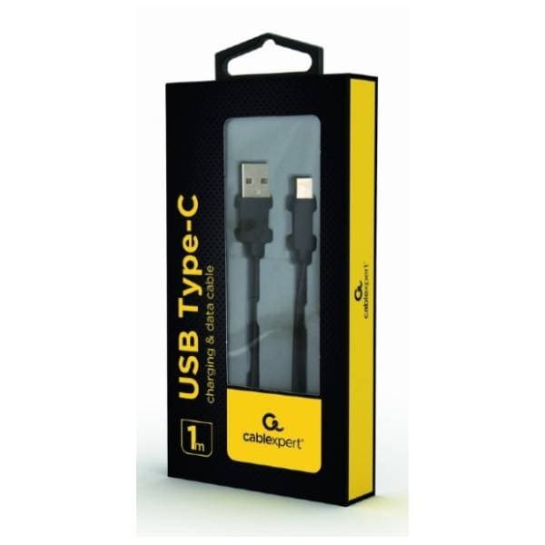 GEMBIRD konverter kabl USB-A 2.0 na USB-C (m/m) 1m crni 2