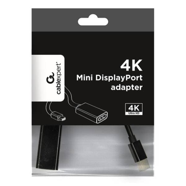 GEMBIRD konverter Mini DisplayPort (m) na DisplayPort 1.2 (ž) 1
