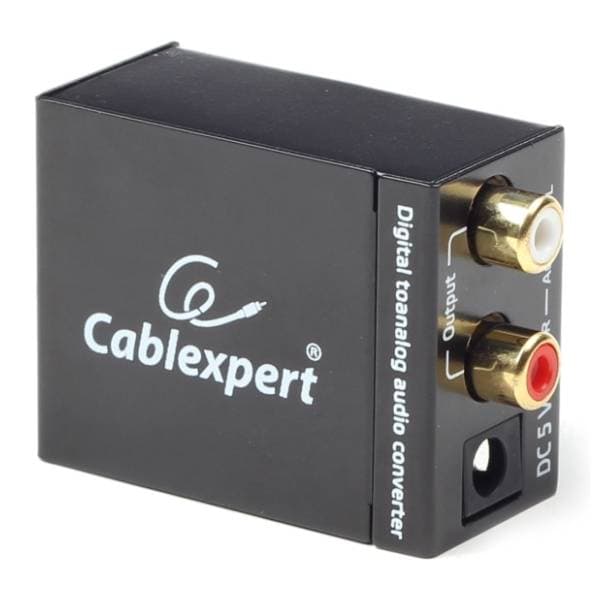 GEMBIRD konverter Toslink + Coaxial (RCA) na 2x RCA (ž+ž/ž) 1