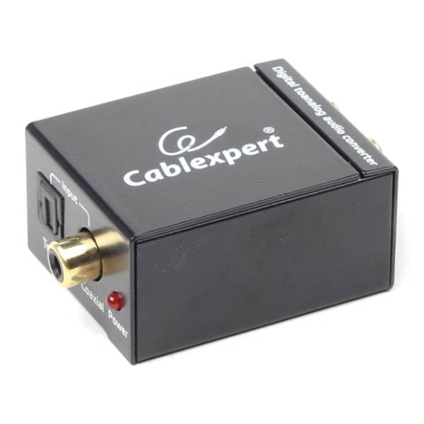 GEMBIRD konverter Toslink + Coaxial (RCA) na 2x RCA (ž+ž/ž) 3