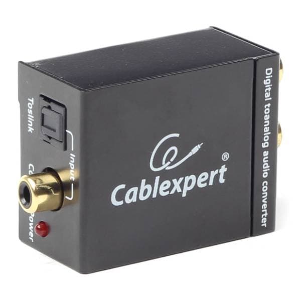 GEMBIRD konverter Toslink + Coaxial (RCA) na 2x RCA (ž+ž/ž) 5