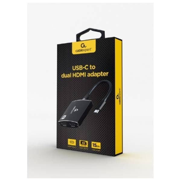 GEMBIRD konverter USB-C 3.1 (m) na HDMI 4K (ž) 1