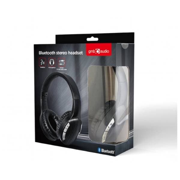 GEMBIRD slušalice BTHS-01-BK crne 2