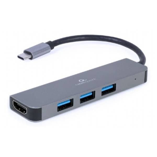 GEMBIRD USB Hub 2-in-1 A-CM-COMBO2-01 0
