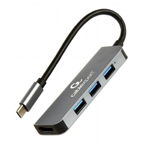 GEMBIRD USB Hub 2-in-1 A-CM-COMBO2-01 1