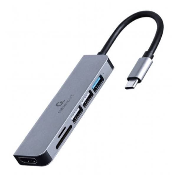 GEMBIRD USB Hub 6-in-1 A-CM-COMBO6-02 0