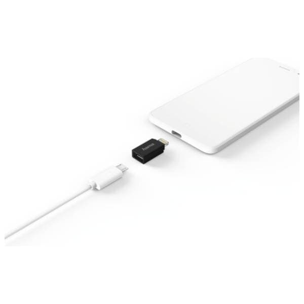 HAMA adapter Micro USB (ž) na Lightning (m) 1