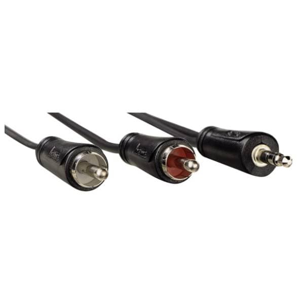 HAMA konverter kabl 3.5mm na 2x RCA (m/m) 3m crni 1