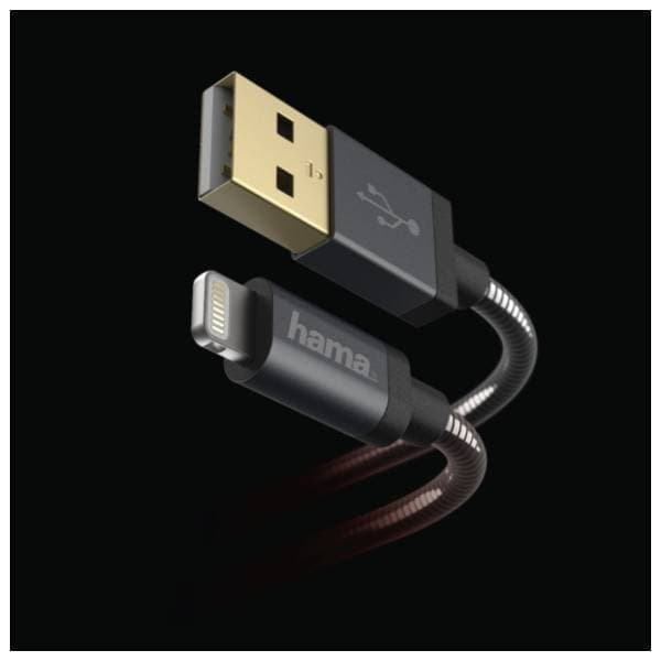 HAMA konverter kabl USB 2.0 na Lightning (m/m) 1.5m 2