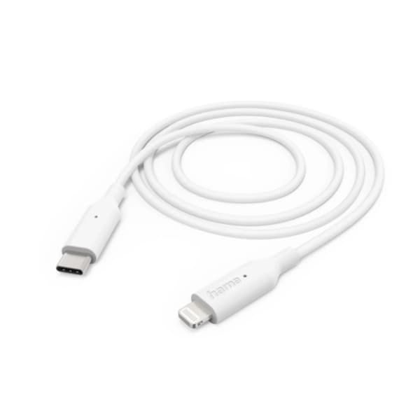 HAMA konverter kabl USB-C 2.0 na Lightning (m/m) 1m beli 0