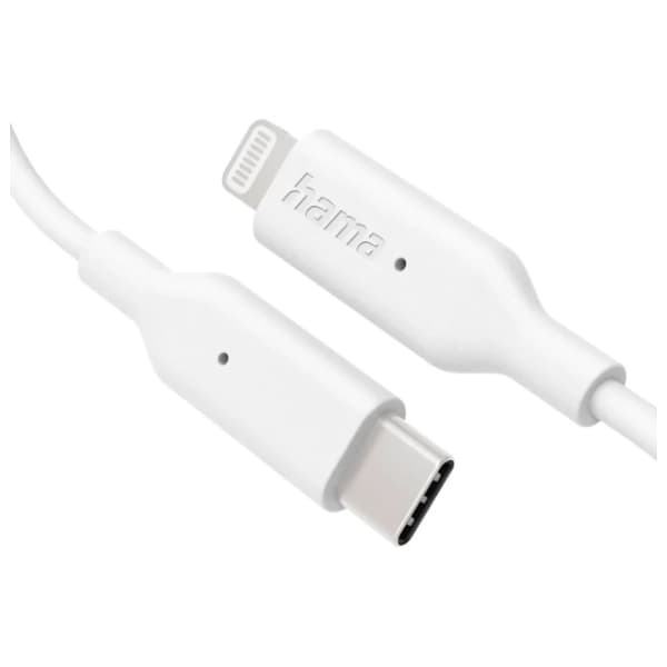 HAMA konverter kabl USB-C 2.0 na Lightning (m/m) 1m beli 1