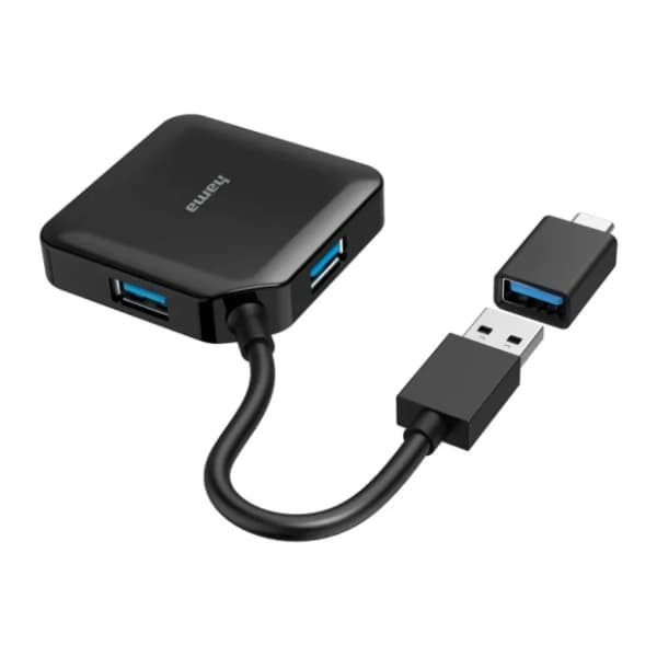 HAMA USB Hub 4-in-1 USB-C/USB 3.2 0