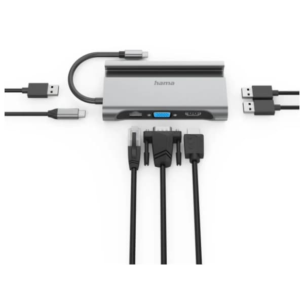 HAMA USB Hub 7-in-1 USB-C 4