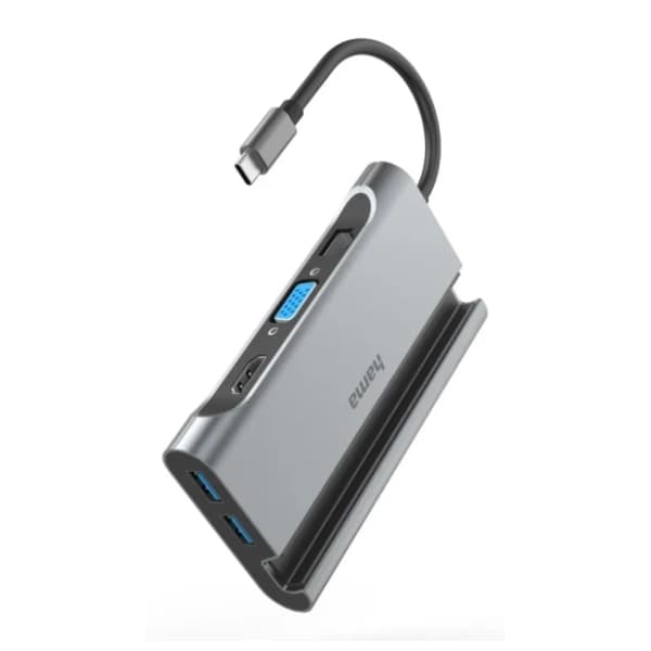 HAMA USB Hub 7-in-1 USB-C 3