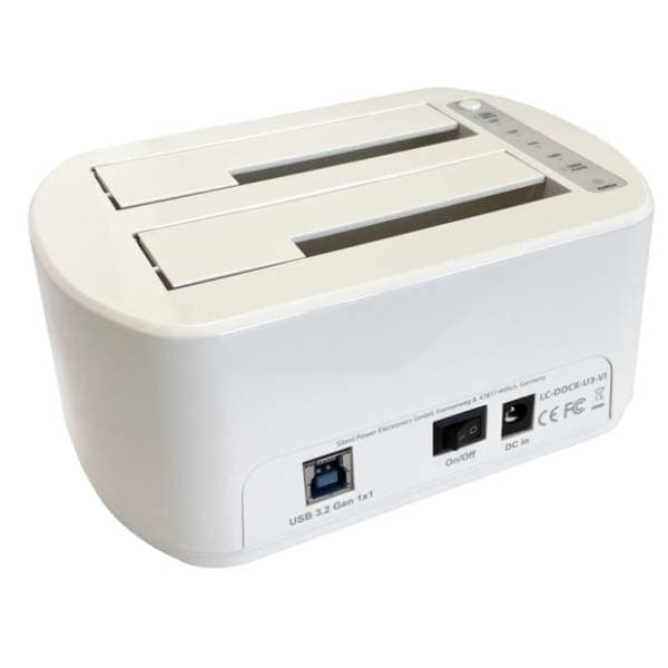 LC-Power Docking station za 2x 2.5''/3.5'' HDD/SSD LC-DOCK-U3-VI 0