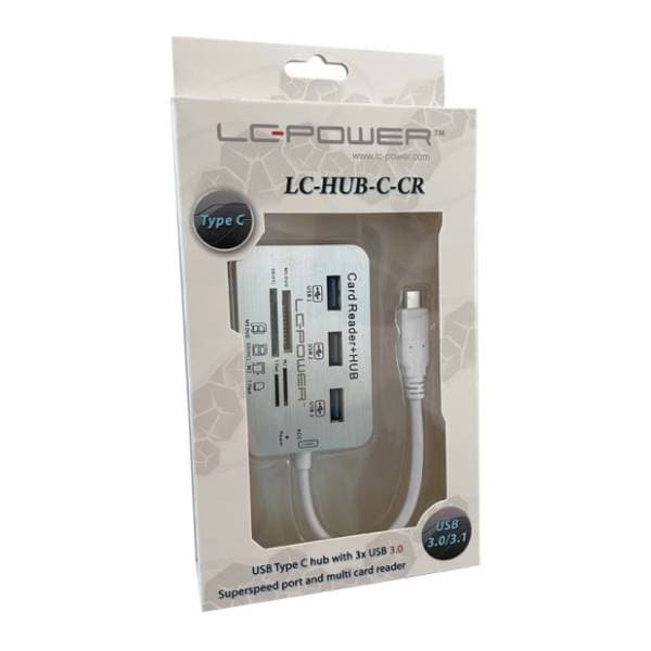 LC-Power USB Hub LC-HUB-C-CR 4