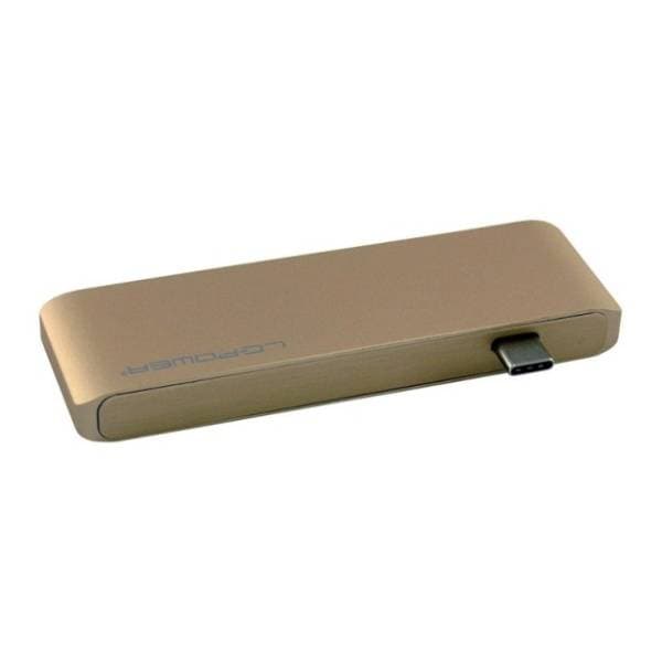 LC-Power USB Hub LC-HUB-C-MULTI-2G zlatni 1
