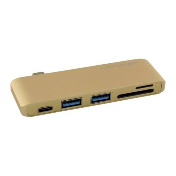 LC-Power USB Hub LC-HUB-C-MULTI-2G zlatni 0