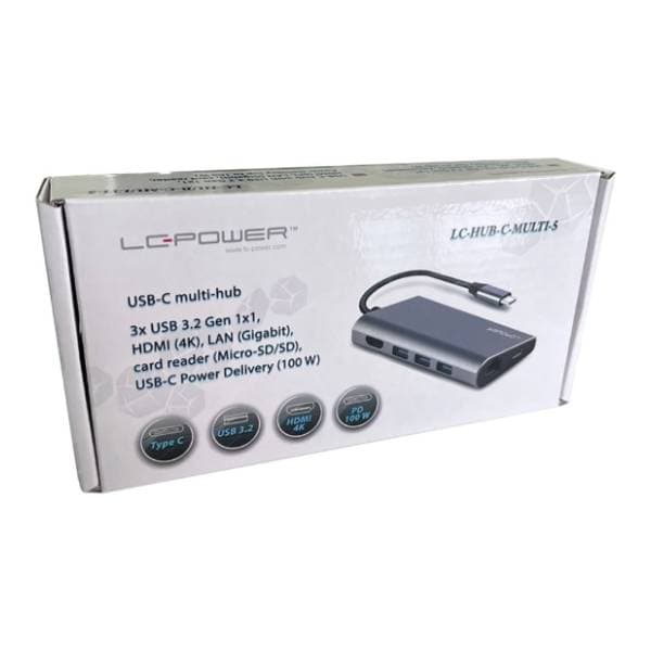 LC-Power USB Hub LC-HUB-C-MULTI-5 6